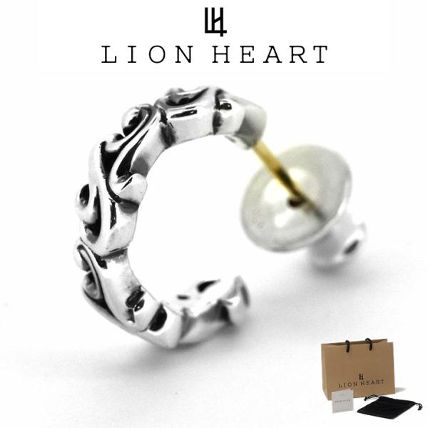LION HEART（ライオンハート） ピアス メンズ アラベスク フープ