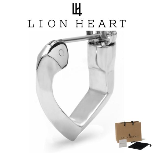 ライオンハート ピアス メンズ レディース クロッシング ピアス フラグメントハート LH for Gift SV925 LH-1EA207 LION HEART メンズピアス 片耳用 1点売り クリ