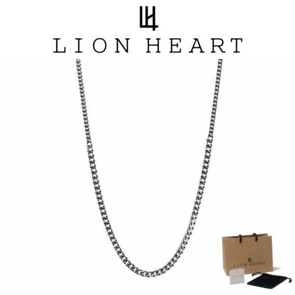 ライオンハート ネックレスチェーン メンズ グラデーション チェーン ネックレス 喜平 SV925 LH-1NC056C LION HEART クリスマス 誕生日 プレゼント ギフト 彼氏