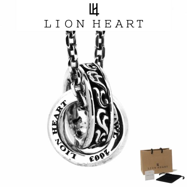 LION HEART（ライオンハート） ネックレス メンズ アラベスク ダブル