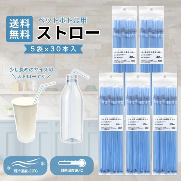 ペットボトルに差し込むだけでそのまま飲める、便利なストロー30本セット。ほどよい長さで500mlボトルにぴったりフィットし、シンプル設計でどなたでも使いやすい仕様です。使い捨てタイプなので衛生的。アウトドア・イベント・職場や学校の水分補給に...