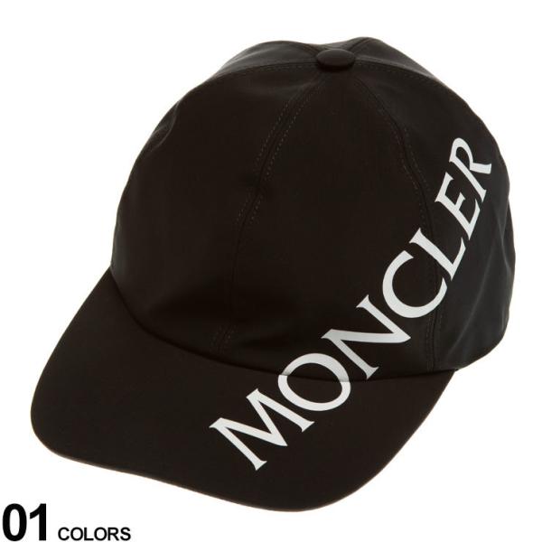 MONCLER モンクレール 縦ロゴ キャップ ブランド メンズ 帽子 キャップ 
