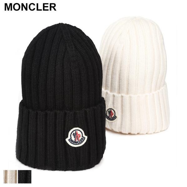 MONCLER◇ニットキャップ/--/ウール/ロゴ欠品/A9C0-17-411 MONCLER◇ニットキャップ/--/ウール/ロゴ欠品/A9C0-17-411
