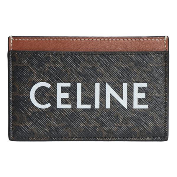 CELINE（セリーヌ） トリオンフキャンバス ロゴ カードケース 財布