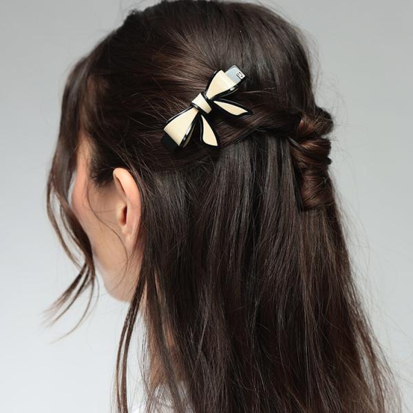 ALEXANDREDEPARISアレクサンドルドゥパリリボンバレッタヘアクリップ ALEXANDRE DE PARIS（アレクサンドル ドゥ パリ） アレクサンドル ドゥ