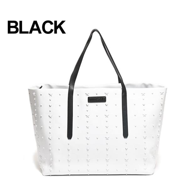 ジミーチュウ Jimmy Choo トートバッグ レザー スターエンボス ロゴ
