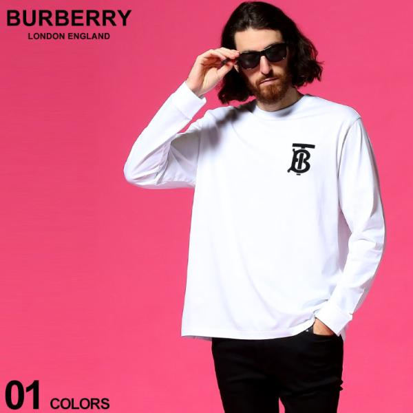 BURBERRY バーバリー TBロゴ クルーネック 長袖 Tシャツ BURBERRY バーバリー TBロゴ クルーネック 長袖 Tシャツ