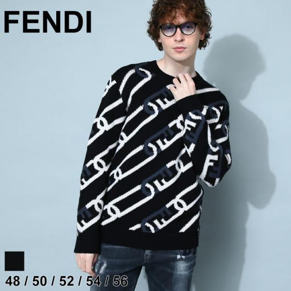 FENDI フェンディ メンズ ニット トップス セーター クルー FENDI フェンディ メンズ ニット トップス セーター クルー