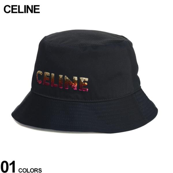 セリーヌ CELINE バケットハット バケハ メンズ 帽子 スパンコール