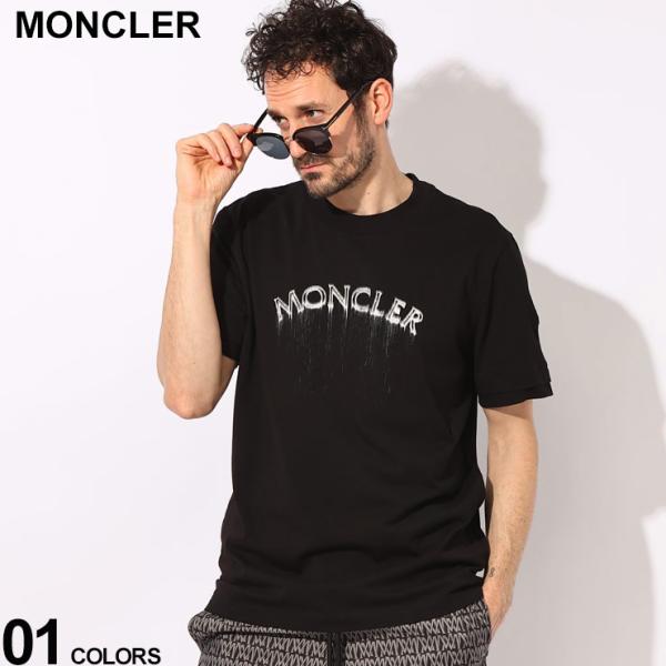 MONCLER（モンクレール） 半袖 Tシャツ メンズ グラフィクロゴ 袖