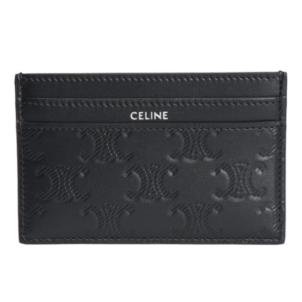 CELINE（セリーヌ） トリオンフ エンボス加工カーフスキン カード