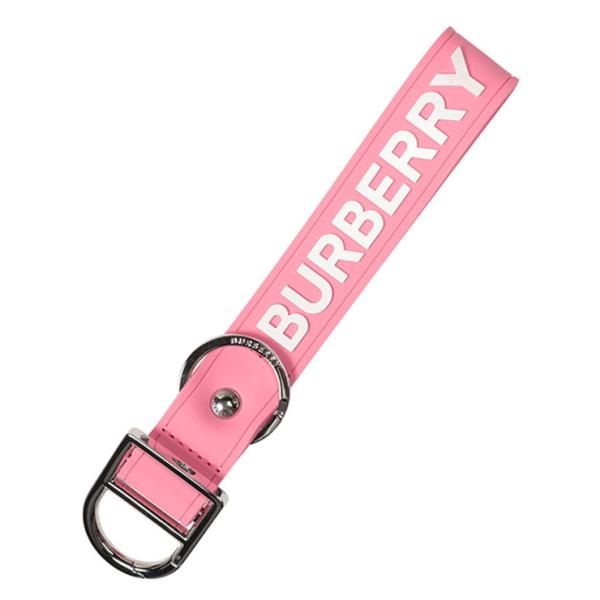 ❣️最終値下げ❣️美品バーバリー BURBERRYピンク ケースキーホルダー付 BURBERRY（バーバリー） キーリング レディース ロゴ ディテール