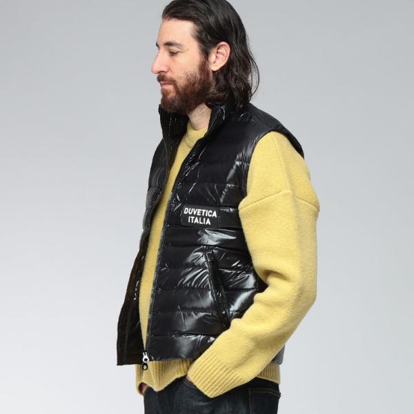 DUVETICA デュベチカ カシミアライト×ピュアグース 高級 ダウンベスト 最 安値 でファッション - DUVETICA デュベチカ カシミアライト×ピュア