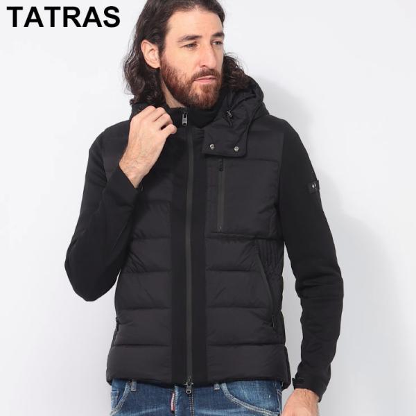 TATRAS タロ 切り替えダウンジャケット TATRAS - TARO (タロ) / 異素材 袖切替 ダウンジャケット