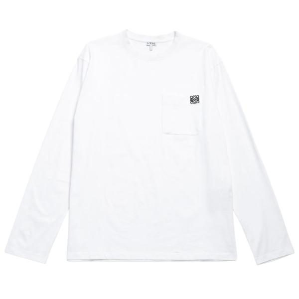 LOEWE（ロエベ） ロンT メンズ ロゴ ワンポイント ポケット コットン