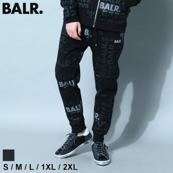 BALR. ボーラー パンツ スウェットパンツ メンズ 総柄 ロゴ Q BALR. ボーラー パンツ スウェットパンツ メンズ 総柄 ロゴ Q