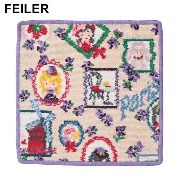 s**様 フェイラー大判サイズ feiler（フェイラー） ハンカチ レディース 綿100％ 総柄 FEILER15