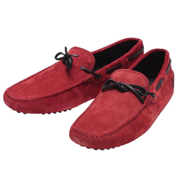 TOD'S（トッズ） シューズ 靴 メンズ スエード リボン ドライビング
