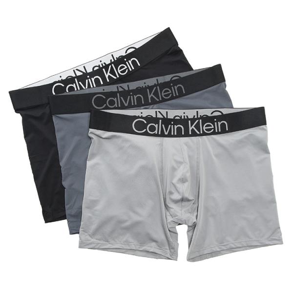 カルバンクライン Calvin Klein メンズ ボクサーパンツ ストレッチ 前閉じ パンツ 3枚セット REFINED MICRO CKNP2608O ブランド 下着 肌着 アンダーウェア