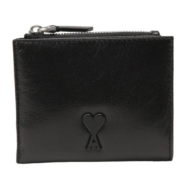 アミパリス AMI PARIS レディース 財布 ワンポイント フォールドウォレット AMLUSL201AL0052 ブランド ウォレット ミニ財布 三つ折り財布 コンパクト