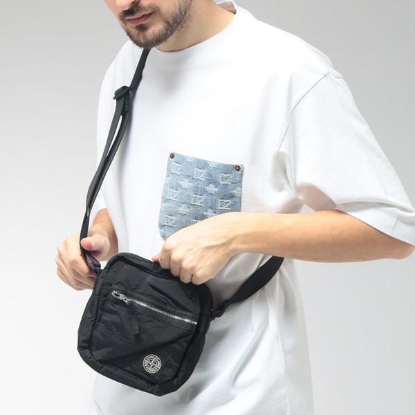 STONE  ストーンアイランド ボディバック 極美品 使用1回 STONE ISLAND ストーンアイランド ボディバック 極美品 使用1回 【公式