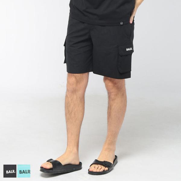 BALR.（ボーラー） メンズ ショートパンツ ワンポイントロゴ カーゴ