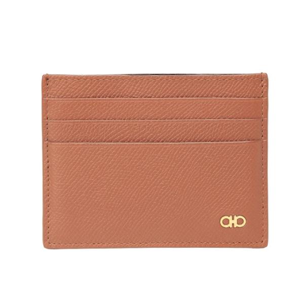 サルヴァトーレフェラガモ Salvatore Ferragamo メンズ カードケース レザー ミニロゴ カード入れ FG661478 ブランド ウォレット スマート 薄型 ギフト