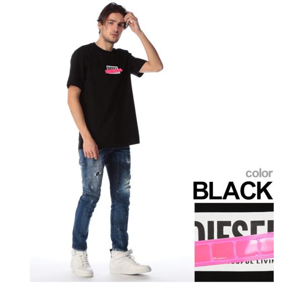 ディーゼル Diesel Tシャツ 半袖 ロゴ プリント 蛍光テープ クルーネック ブランド メンズ トップス 反射板 Dssu2npati Buyee Buyee บร การต วกลางจากญ ป น ซ อจากประเทศญ ป น