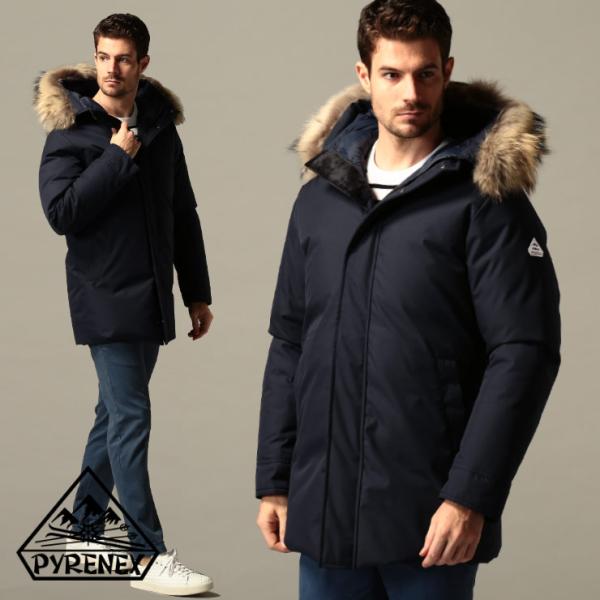 ピレネックス メンズ ダウンジャケット Pyrenex ファーフード アヌシー Annecy Navy 紺 ブランド アウター ブルゾン ダウン ミドル丈 パーカー Pnhmo019 Buyee Buyee Japanese Proxy Service Buy From Japan Bot Online