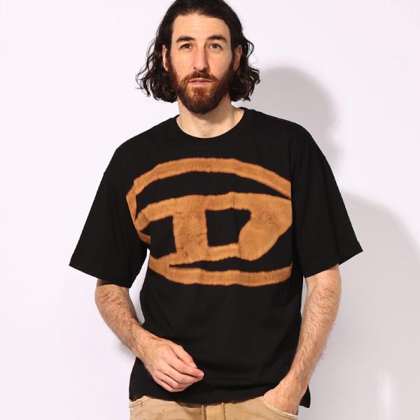DIESEL ディーゼル ブリーチオーバルD クルーネック 半袖 Tシャツ 