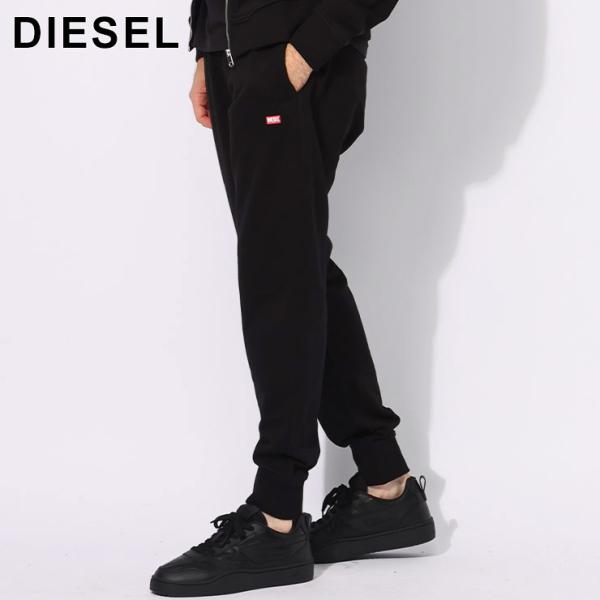 ディーゼル DIESEL コットンジャージー ワンポイントロゴ トラックパンツ メンズ DSA148290HAYT