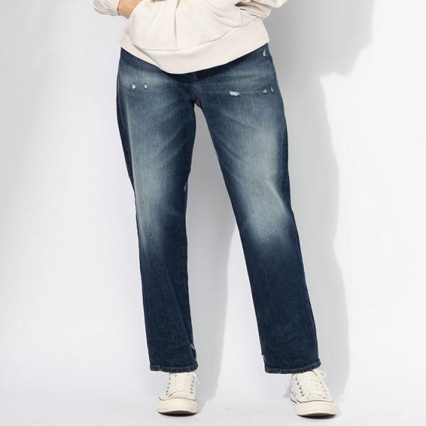 DIESEL（ディーゼル） ジーンズ レディース ダメージ加工 ストレート