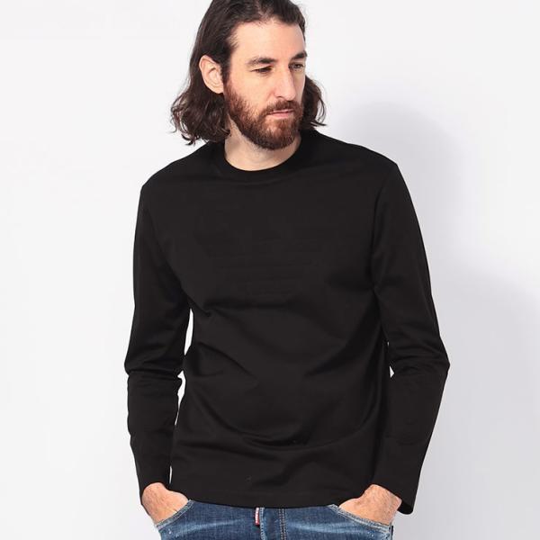 エンポリオアルマーニ EMPORIO ARMANI ロゴ クルーネック 長袖 Tシャツ メンズ AQUILA EA8N1TD71JGYZ