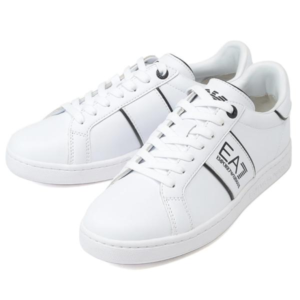 ⭐記念プライス【極美品】 EMPORIO ARMANI レザースニーカー25.5 EA7 エンポリオアルマーニ EMPORIO ARMANI CLASSIC レザースニーカー