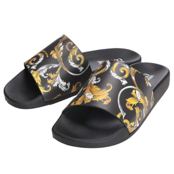 【新品同様】ヴェルサーチェ ジーンズ クチュール バロッコサンダル(28cm) VERSACE JEANS COUTURE ヴェルサーチェ ジーンズ クチュール サンダル