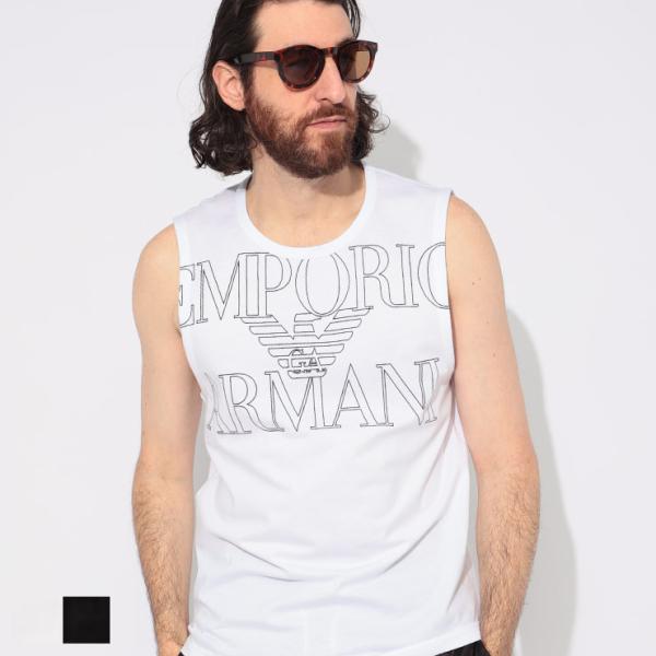EMPORIO ARMANI エンポリオアルマーニ ノースリーブ Tシャツ メンズ
