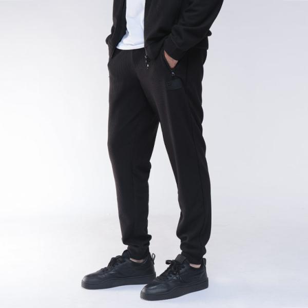 エンポリオアルマーニ EMPORIO ARMANI EA7 ボックスロゴ ジャガード ウエストゴム スウェット パンツ EA7M1120AF17982 メンズ