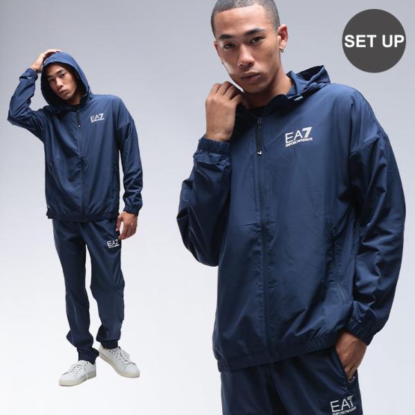 新品 EA7 エンポリオアルマーニ 超軽量 ジップアップ トラックスーツ 2XL EA7 エンポリオアルマーニ メンズ EMPORIO ARMANI VENTUS7 テクニカル