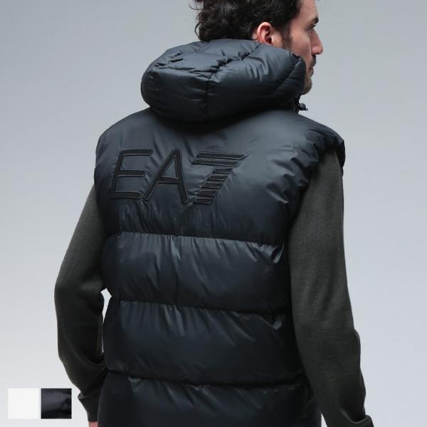 EA7 エンポリオアルマーニ ベスト アウター EMPORIO ARMANI バックロゴ