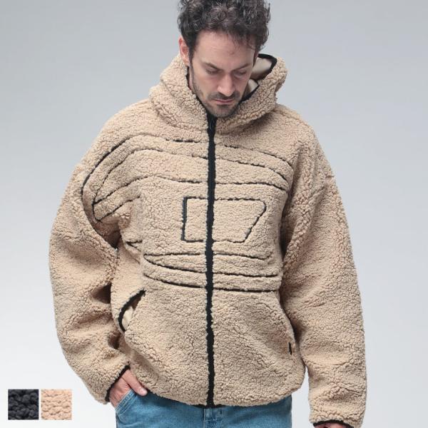 DIESEL ブルゾンジャケット DIESEL（ディーゼル） ブルゾン アウター メガオーバルD フルジップ