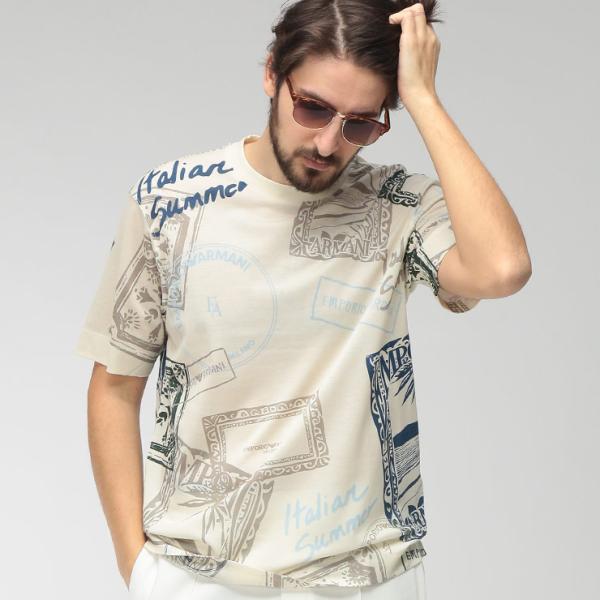 EMPORIO ARMANI エンポリオアルマーニ メンズ Tシャツ 半袖 サマー