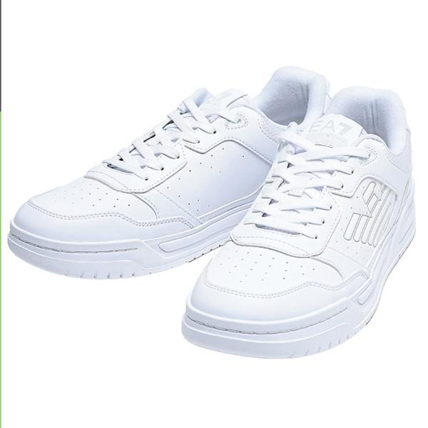 エンポリオアルマーニ メンズ スニーカー EMPORIO ARMANI パーフォレーション レースアップ ローカット EA7 EA7X865AF23197 ブランド 靴 シューズ