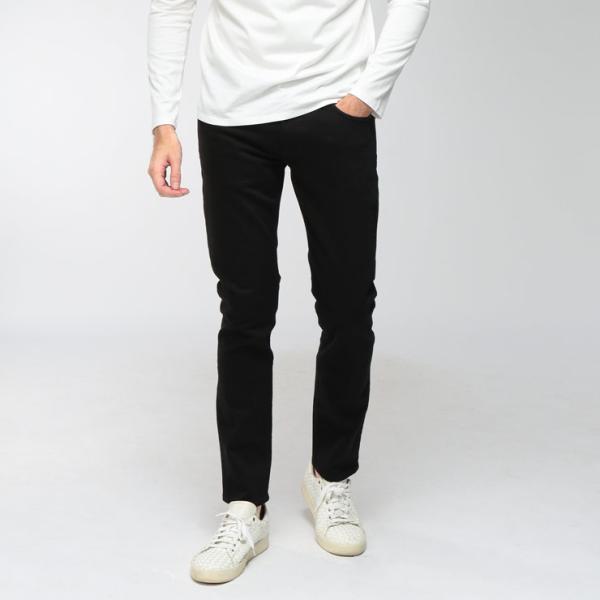 エンポリオアルマーニ メンズ デニムパンツ EMPORIO ARMANI メタルロゴ スリムフィット ストーンウォッシュ ジーンズ EAEM0121AF27706 ブランド ボトムス