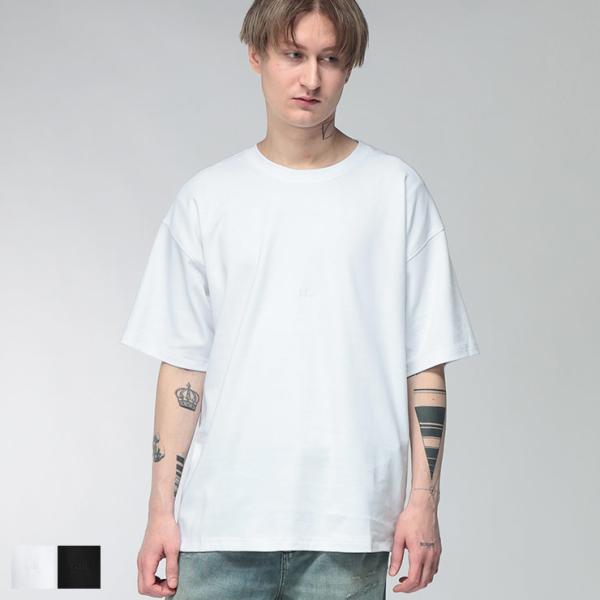 ディーゼル メンズ Tシャツ DIESEL 半袖 ミニロゴ クルーネック カットソー DSA240950CJCU ブランド トップス シンプル コットン