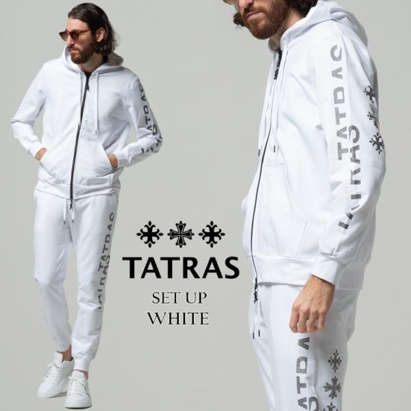 TATRAS タトラス セットアップ サイドラメロゴ フルジップ TATRAS タトラス セットアップ サイドラメロゴ フルジップ