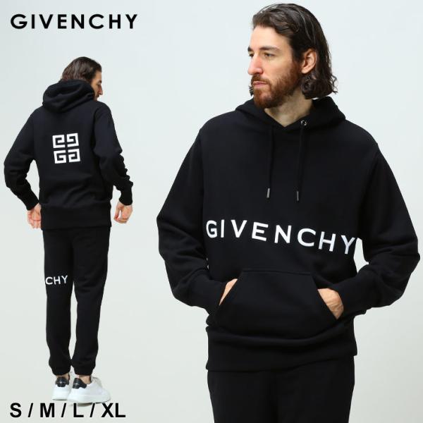 GIVENCHY (ジバンシィ) ロゴ刺繍 プルオーバー スウェット パーカー