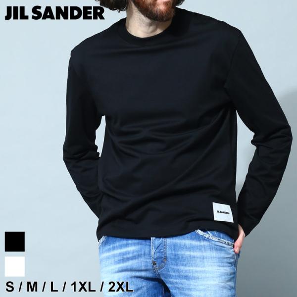 JIL SANDER ロゴ ロンT 長袖 Sサイズ　メンズ JIL SANDER ジルサンダー プラス ロンT 長袖Tシャツ メンズ 1枚