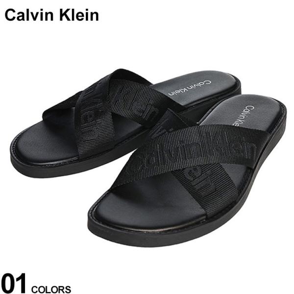 Calvin Klein（カルバン・クライン） オープントゥ クロスストラップ