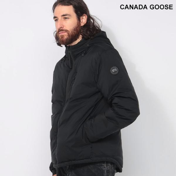美品★カナダグース　ライトダウン　パッカブル SHERWOOD HOODY 黒 CANADA GOOSE（カナダグース） パッカブル 750フィルパワー ライト