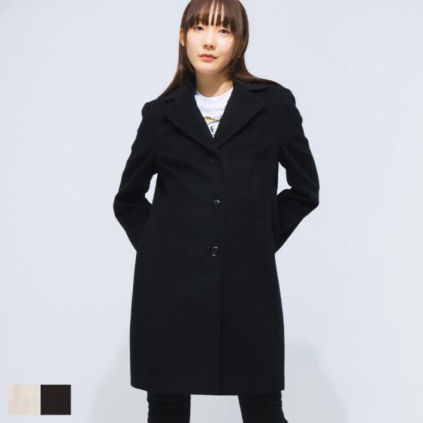 Calvin Klein カルバンクライン ウール混 シングル コート
